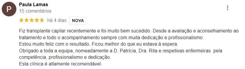 Transplante Capilar Opiniões Transplante Capilar Opiniões
